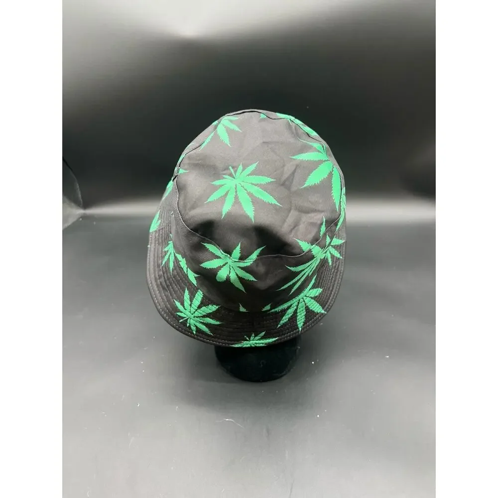 Reversible Two Way Cotton Bucket Hat 420 Flower Print